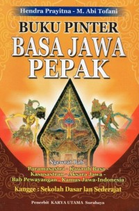 Buku Pinter Basa Jawa Pepak